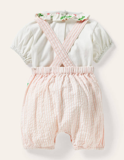 Cherry Romper set-Molly Mahon Cherries-2