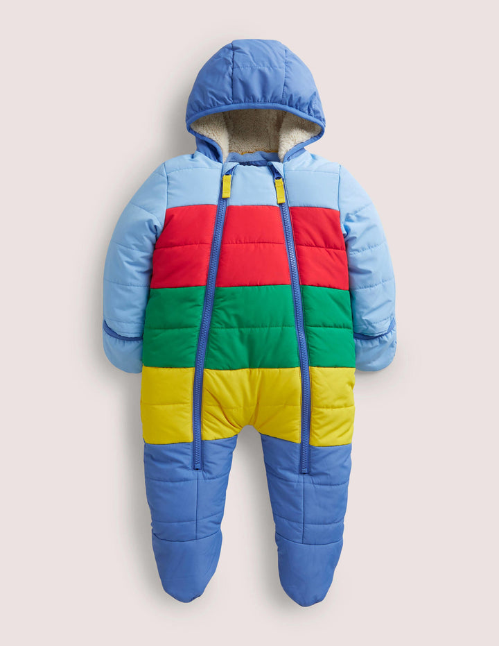 Cosy Padded All-in-One-Multi Rainbow