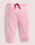 Jersey Cord Leggings-Cameo Pink
