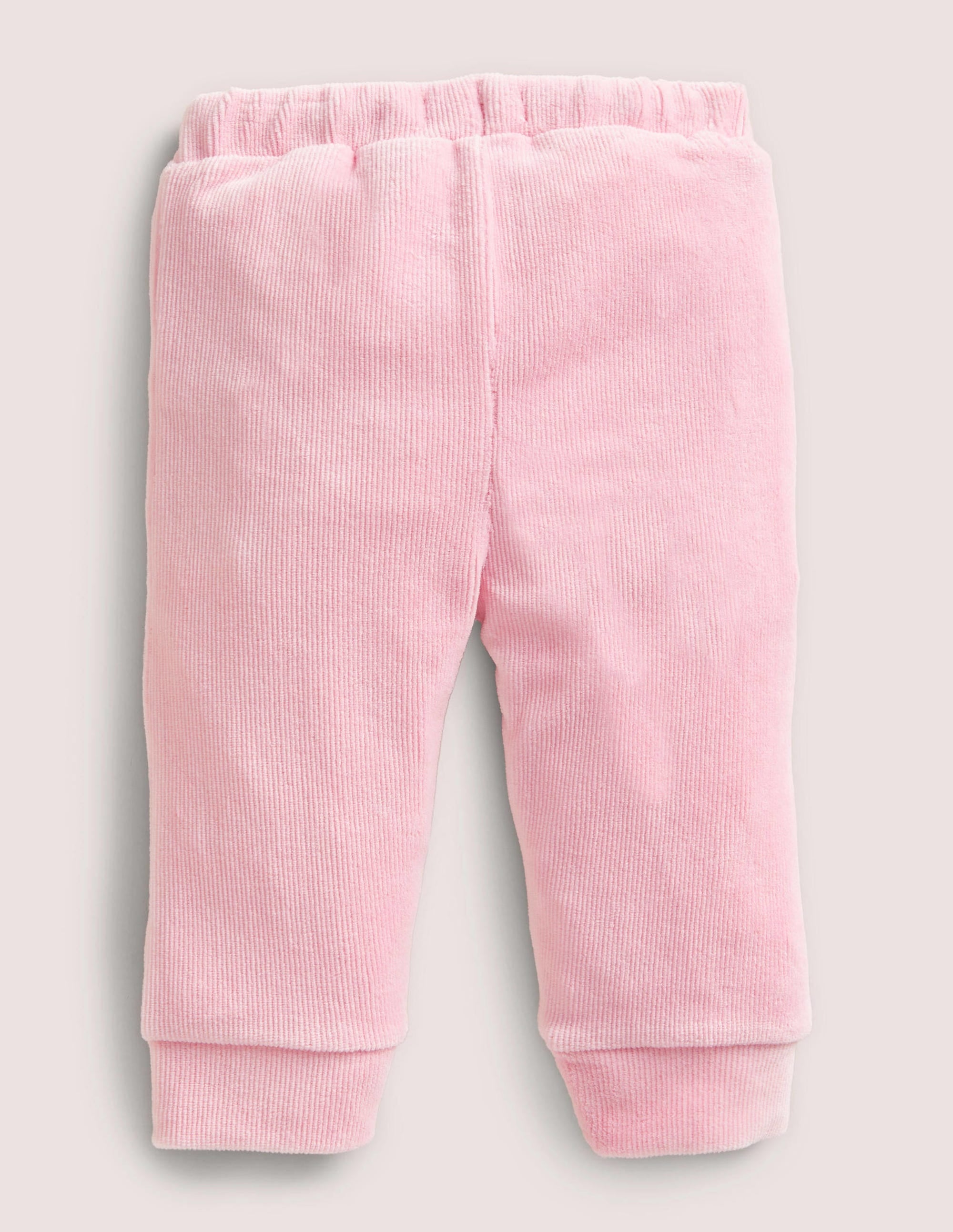 Jersey Cord Leggings-Cameo Pink - Image 2