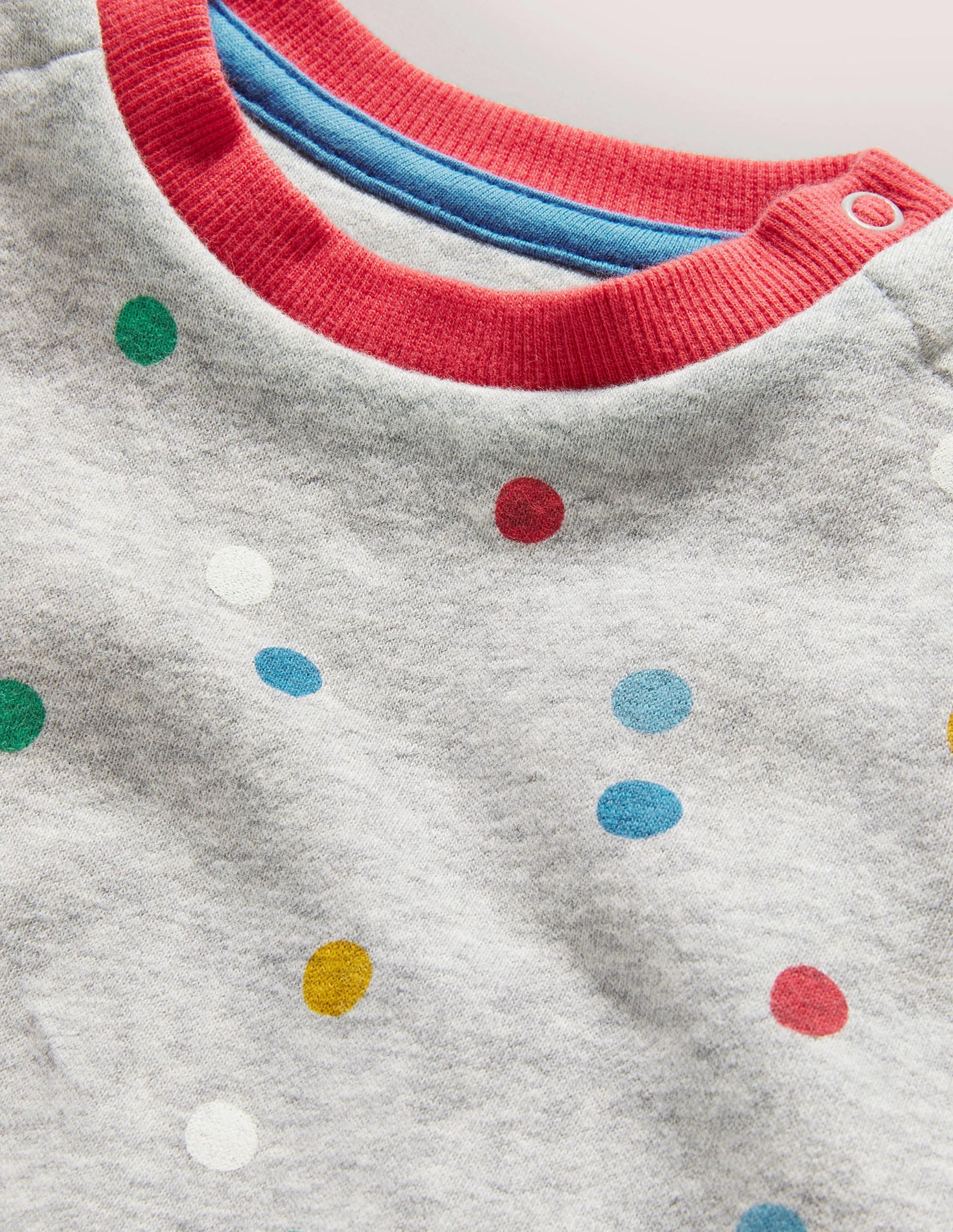Cosy Sweatshirt-Grey Marl Painted Spot - Image 3