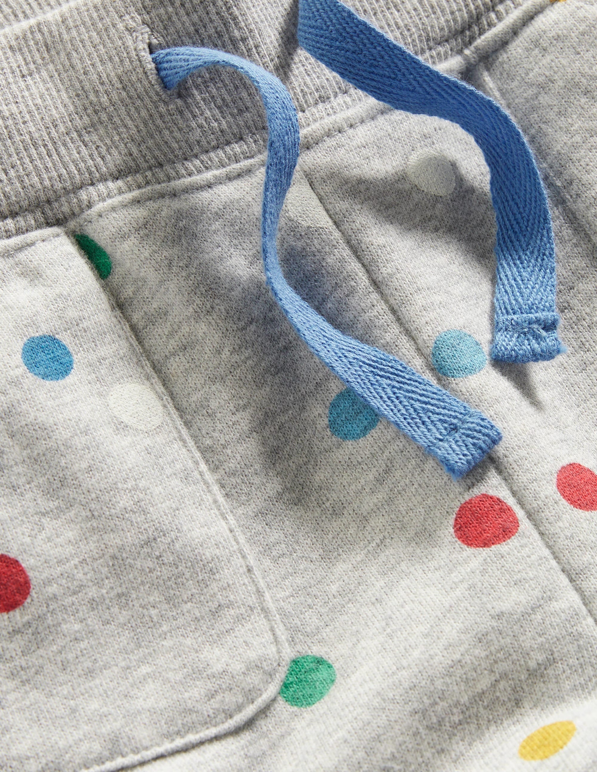 Cosy Jersey Bottoms-Grey Marl Painted Spot - Image 3