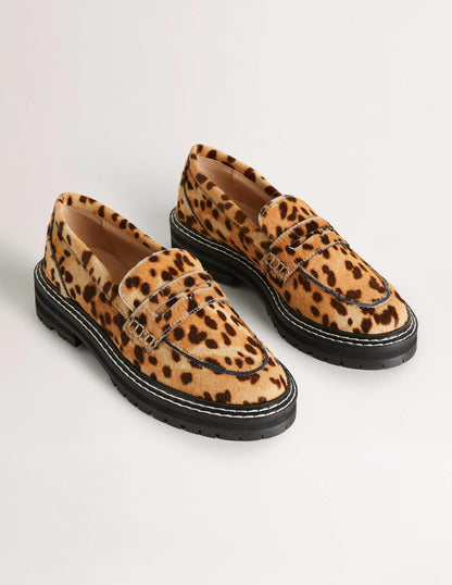 Chunky Loafers-Leopard-3
