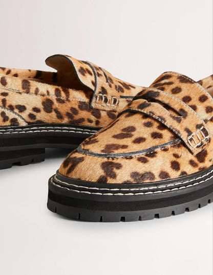 Chunky Loafers-Leopard-4