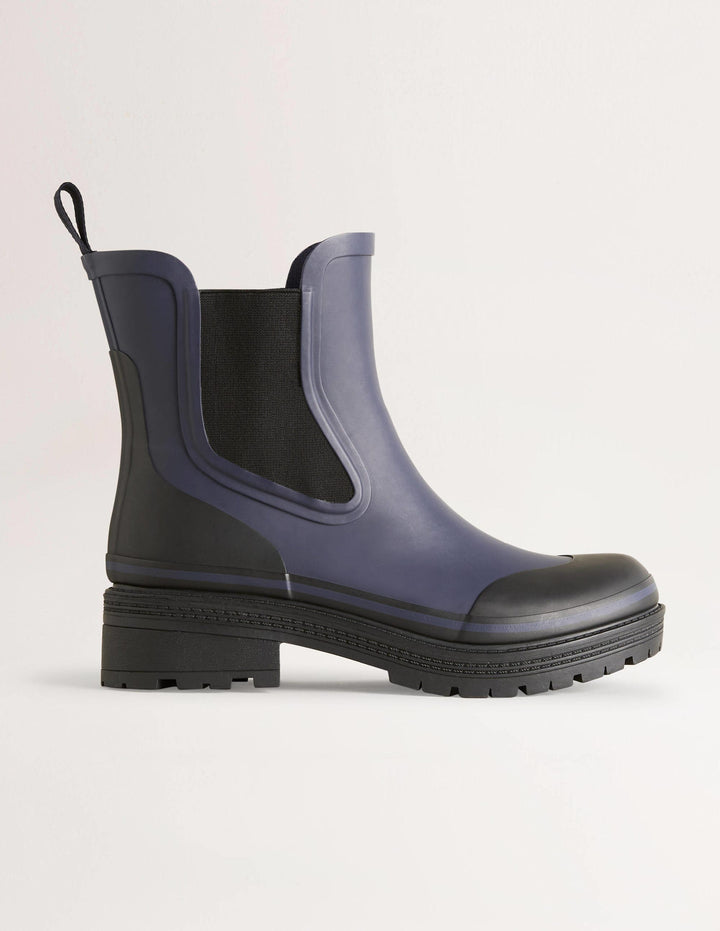 Chelsea Wellington Boots-Navy