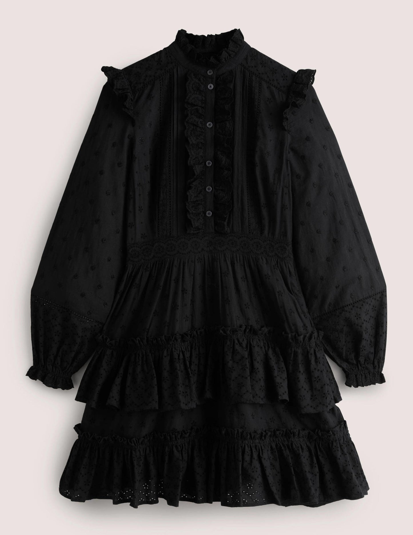 Abigail Jersey Dress-Black