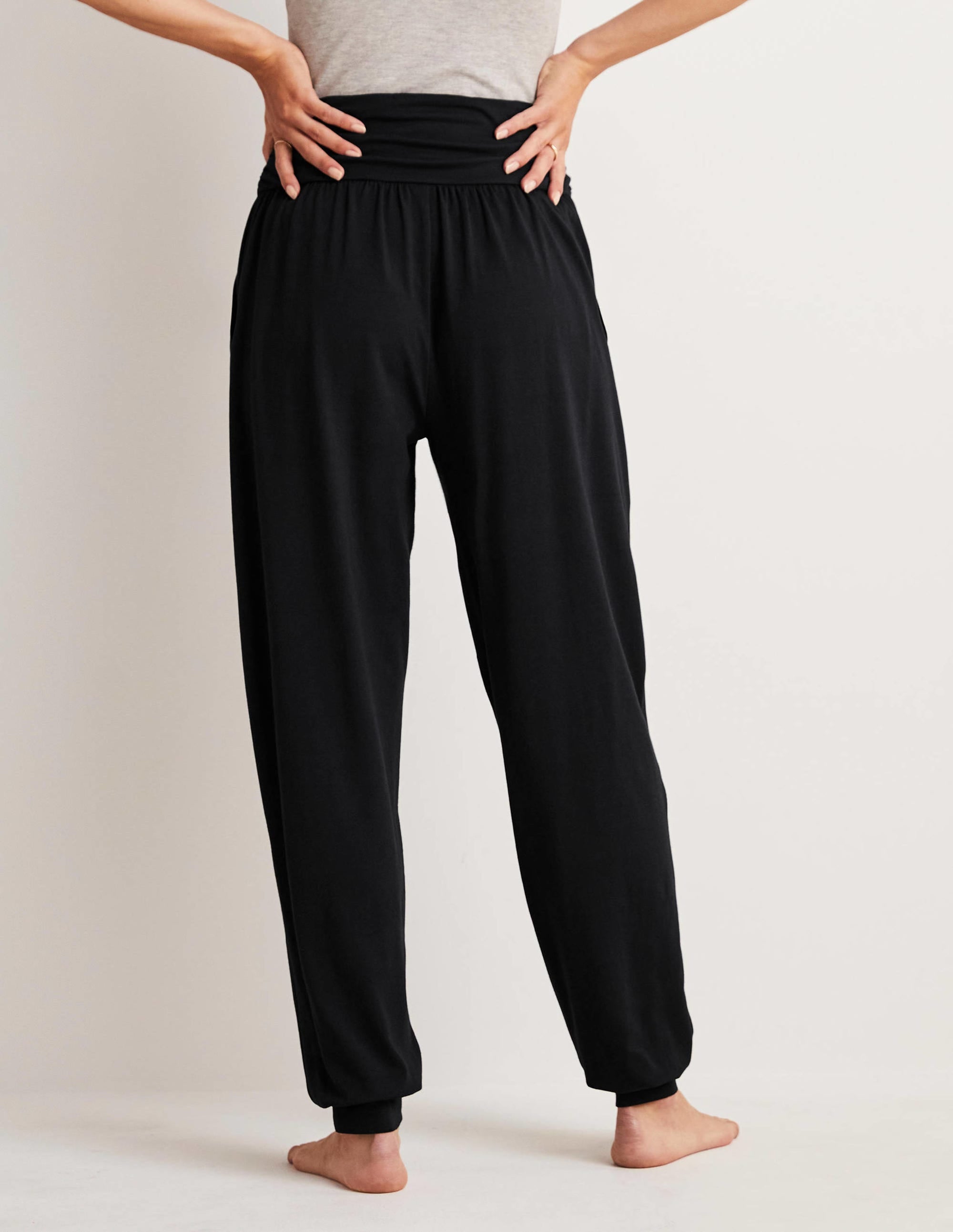 Hareem Jersey Joggers-Black - Image 8