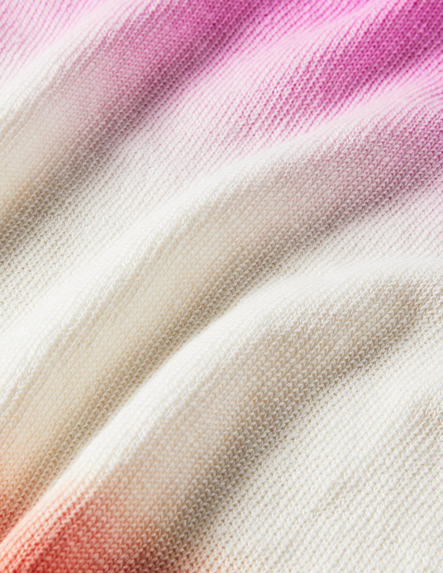 Dip-Dye Linen Vest-Firecracker/ Bon Bon Ombre