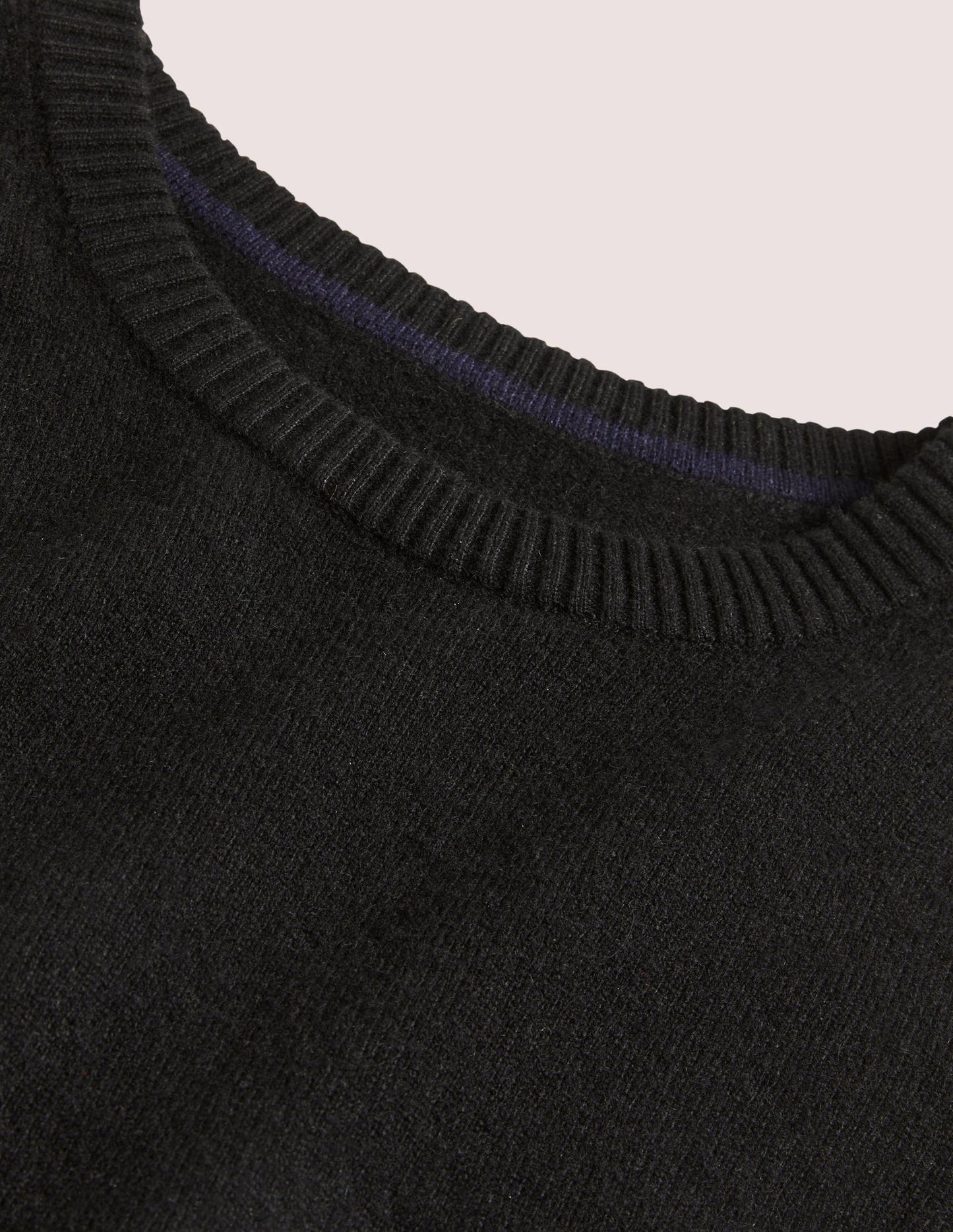 Cashmere Knitted Tank Top-Black