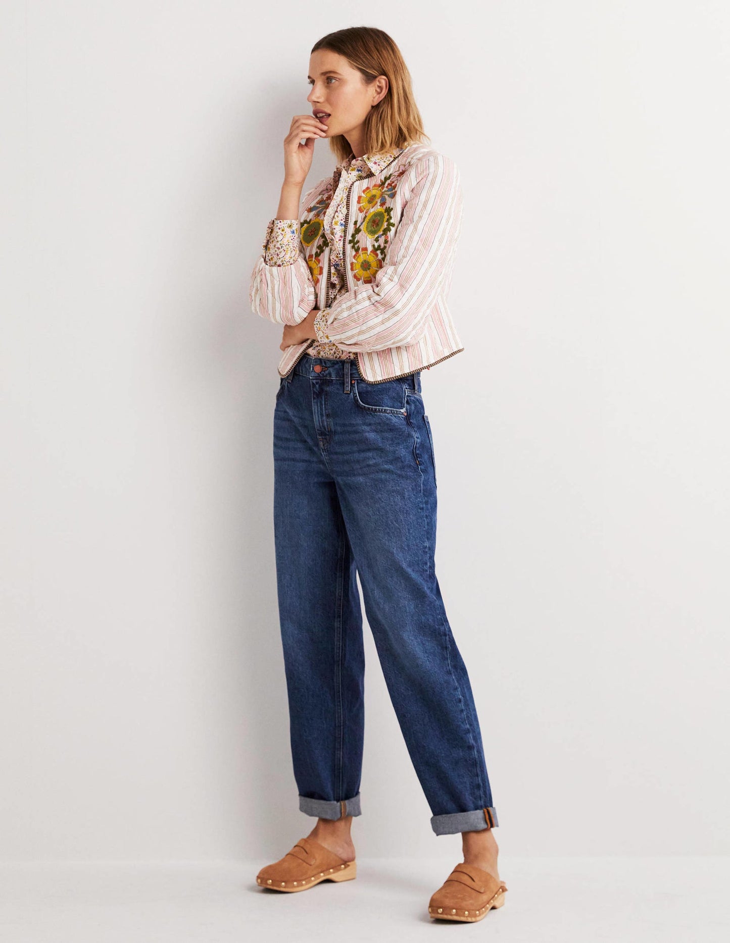 Boyfriend Jeans-Mid Vintage