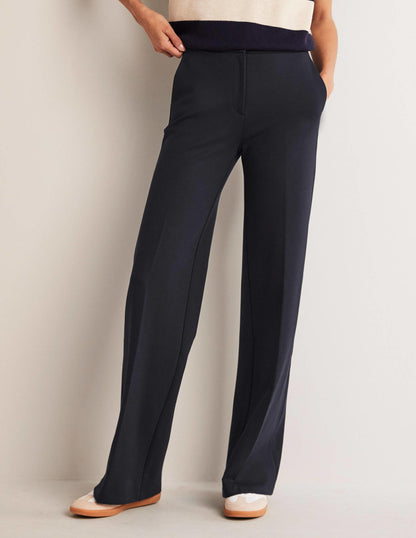 Westbourne Ponte Trousers-Navy