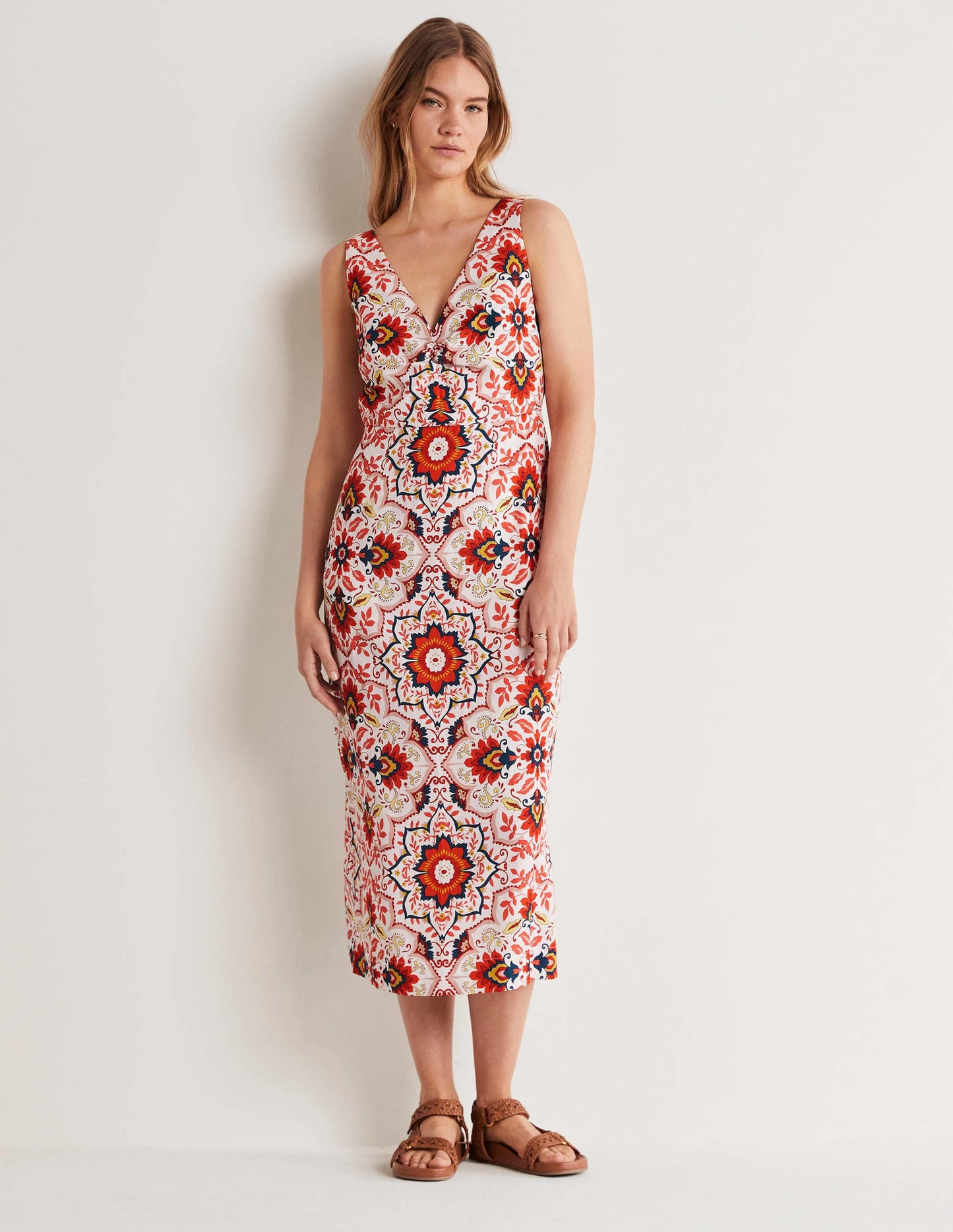Fiona Column Dress-Multi, Bloomsbury