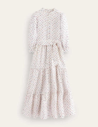 Remix Linen Maxi Dress-Ivory, Sweet Daisy-6