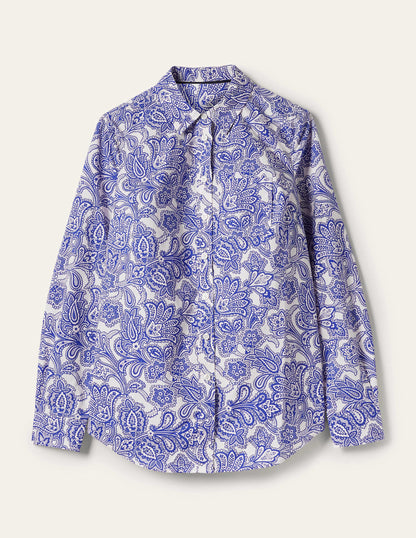 Classic Cotton Shirt-Atlantic Ocean, Paisley Bud-6