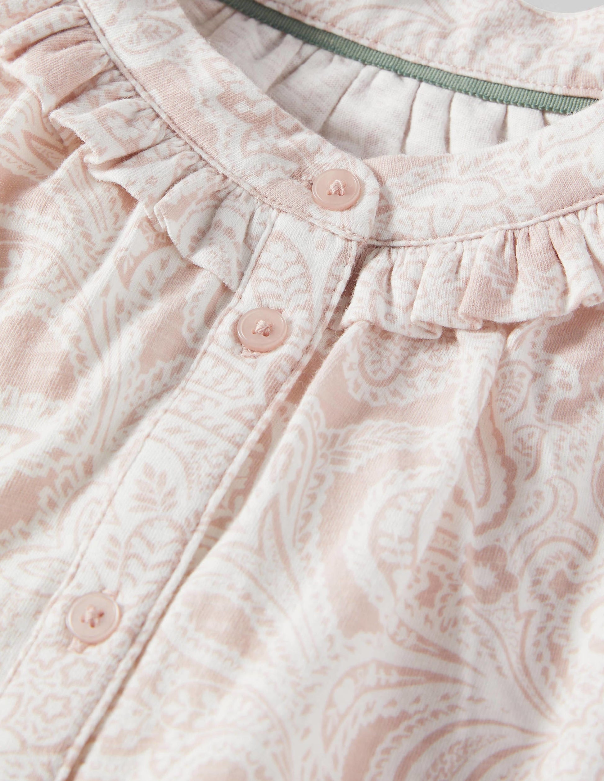 Daphne Frilly Sleeveless Shirt-Milkshake, Paisley Bud-6