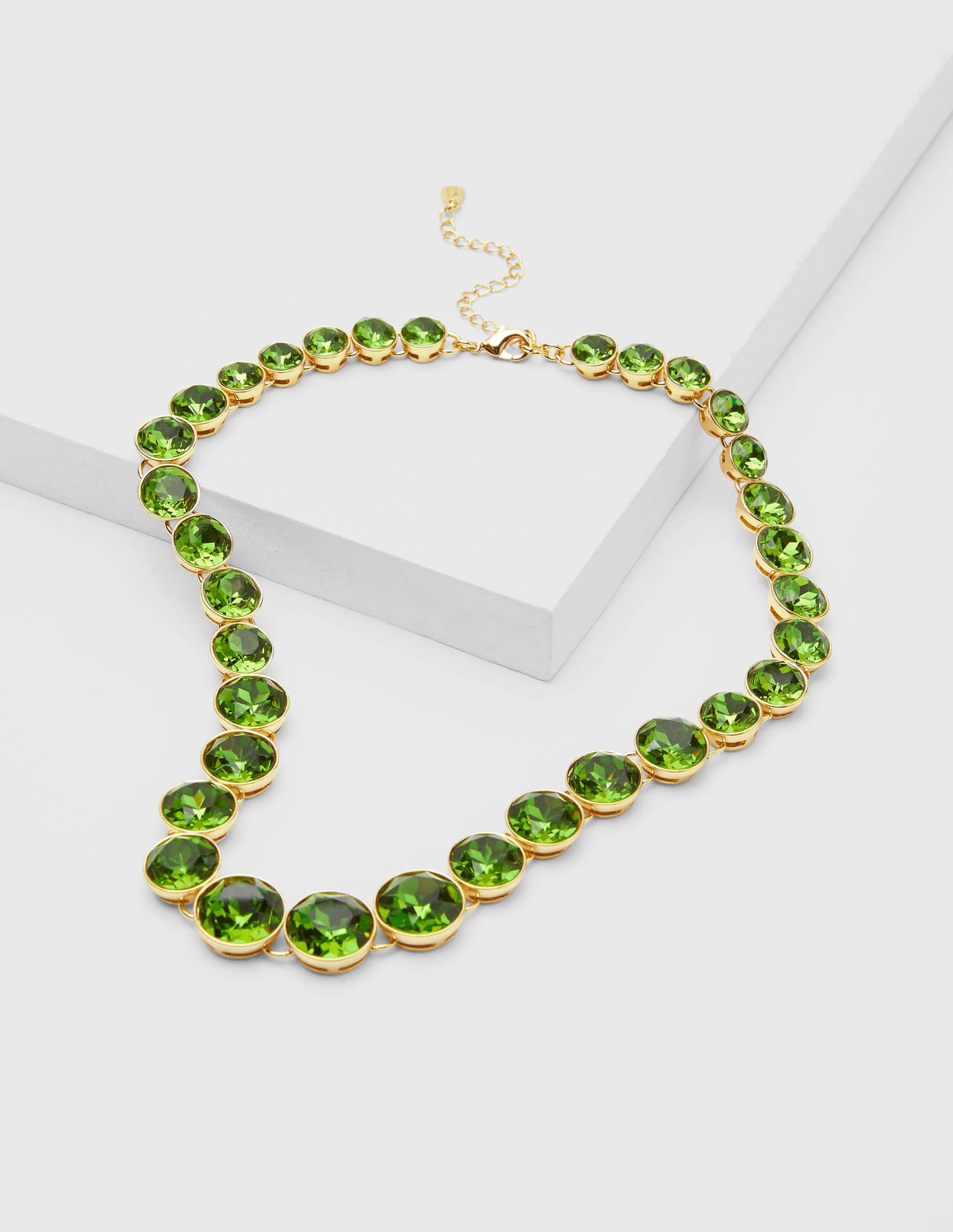 Jewelled Necklace-English Ivy - Image 1