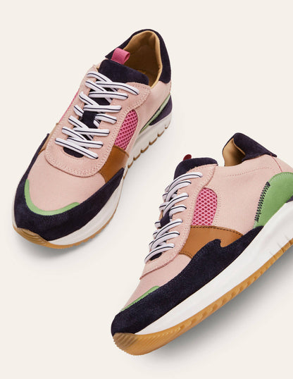 Colourblock Trainers-Milkshake-3