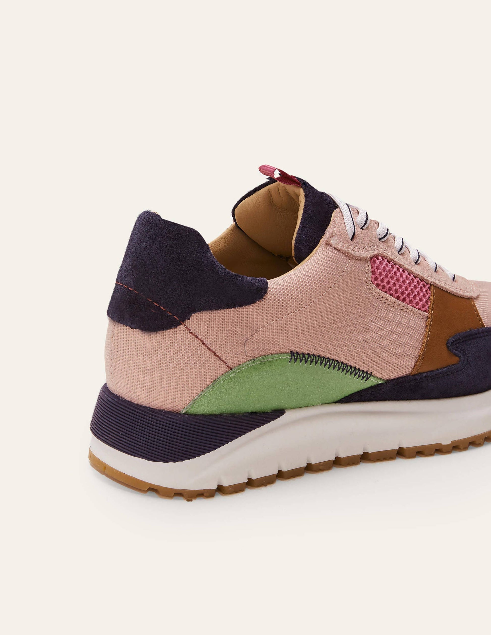 Colourblock Trainers-Milkshake-4