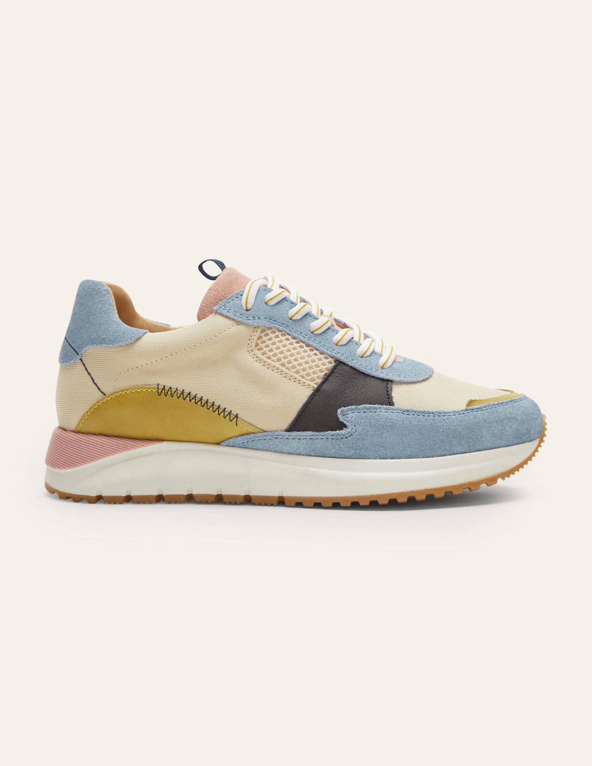 Colourblock Trainers-Dawn Sky-2
