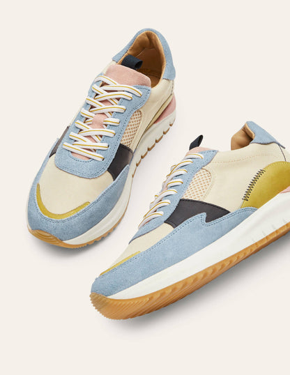 Colourblock Trainers-Dawn Sky-3