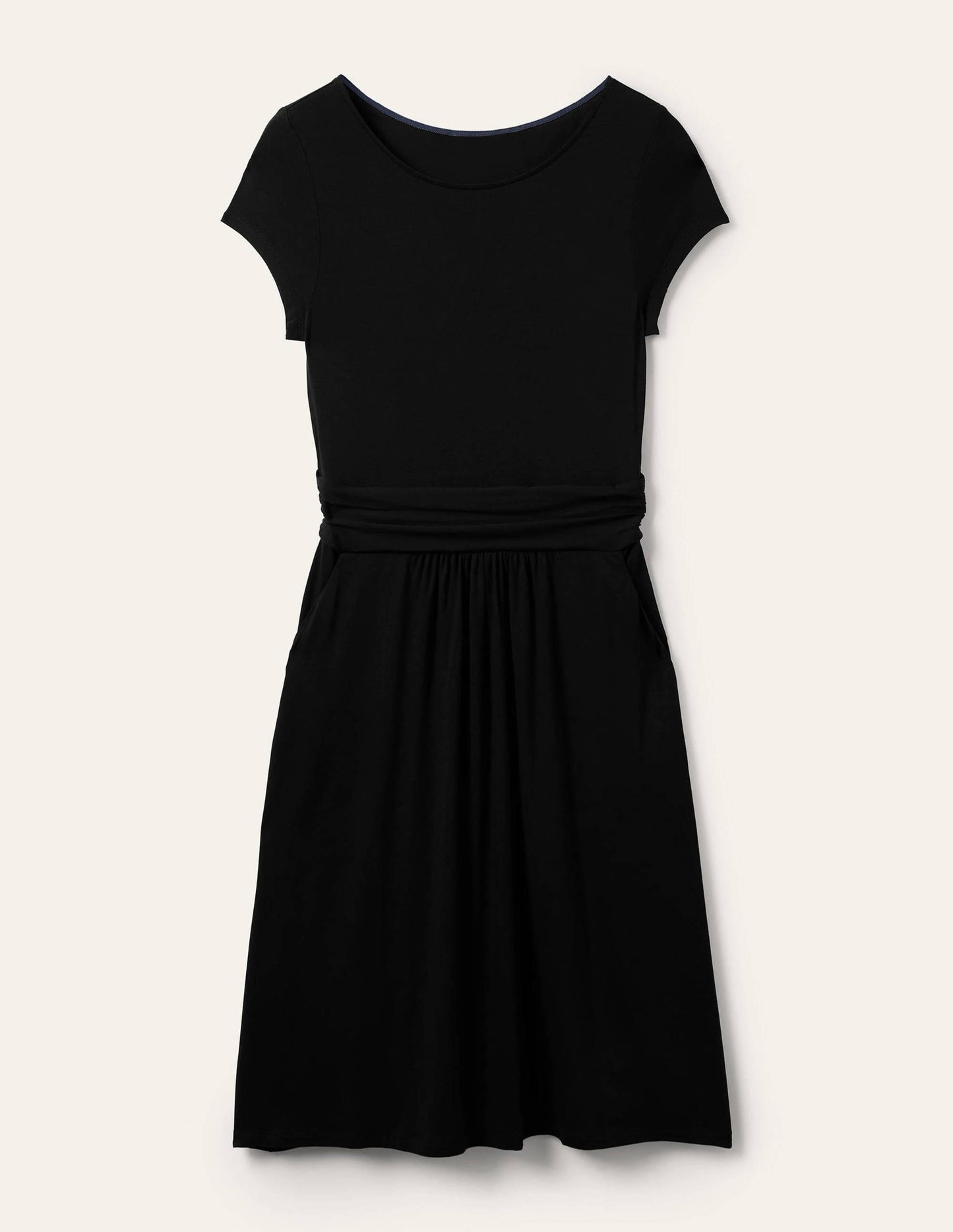 Amelie Jersey Dress-Black