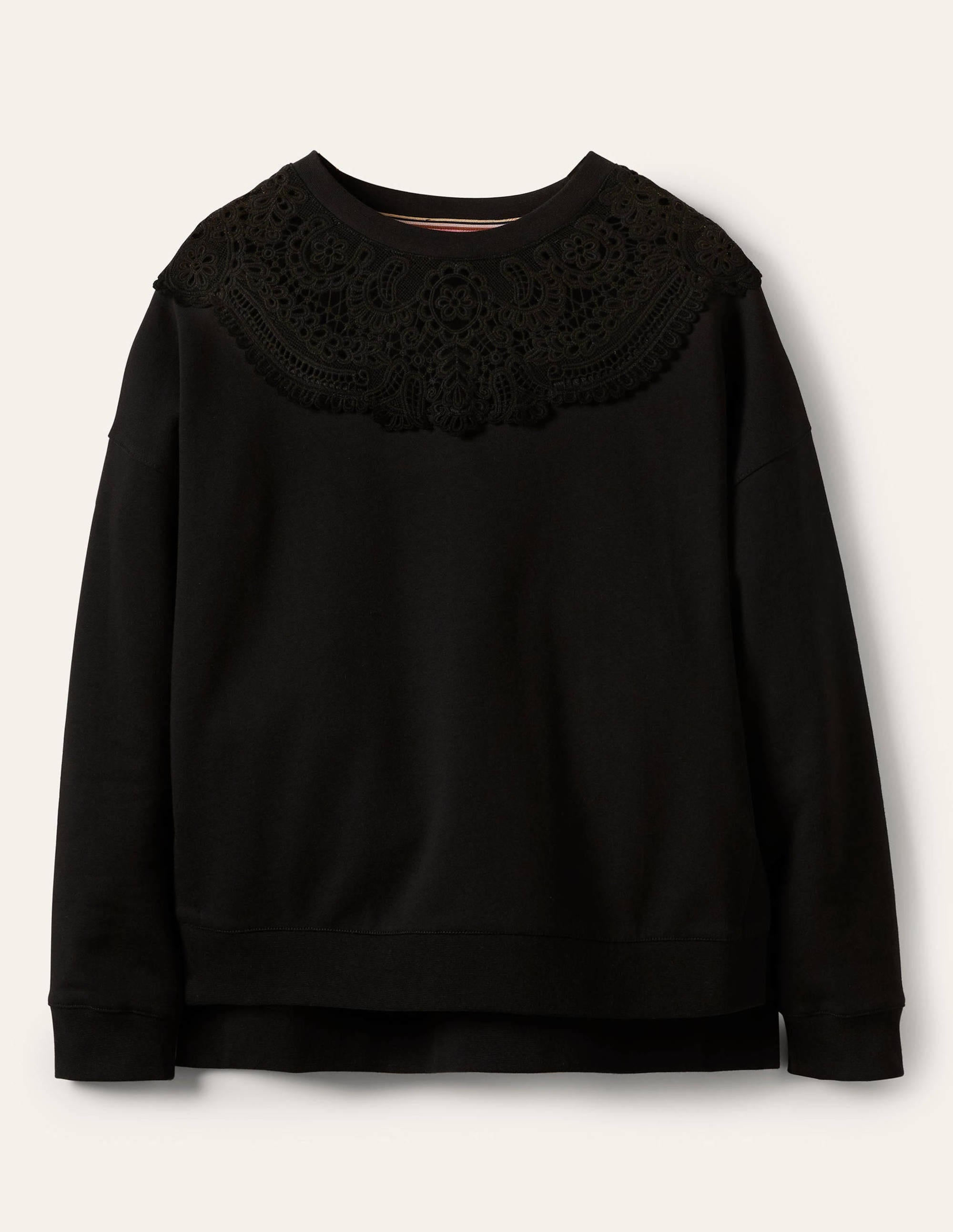 Interest Sweatshirt-Black - Image 5