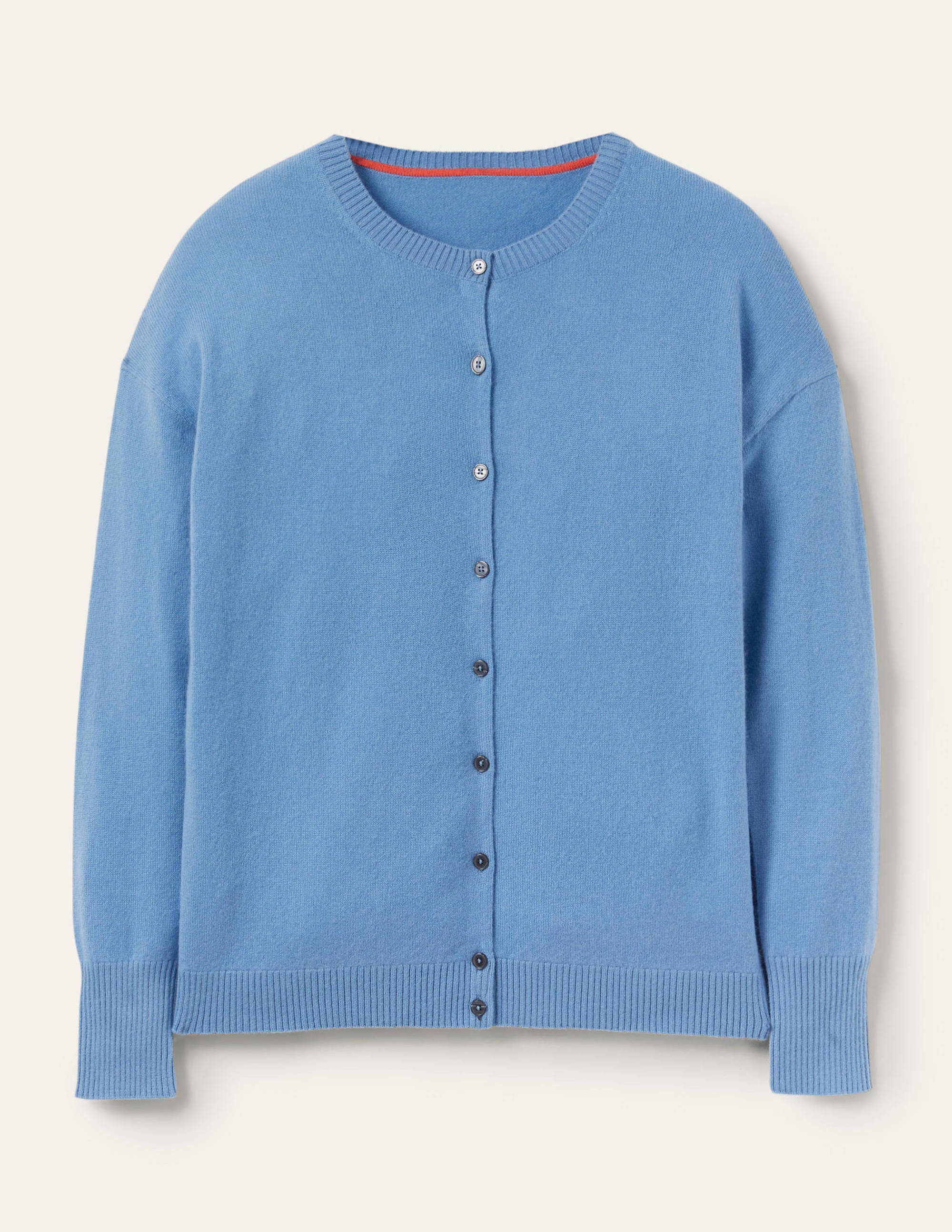 Cashmere Cardigan-Riviera Blue - Image 6
