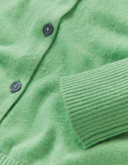 Cashmere Cardigan-Zephyr Green-5