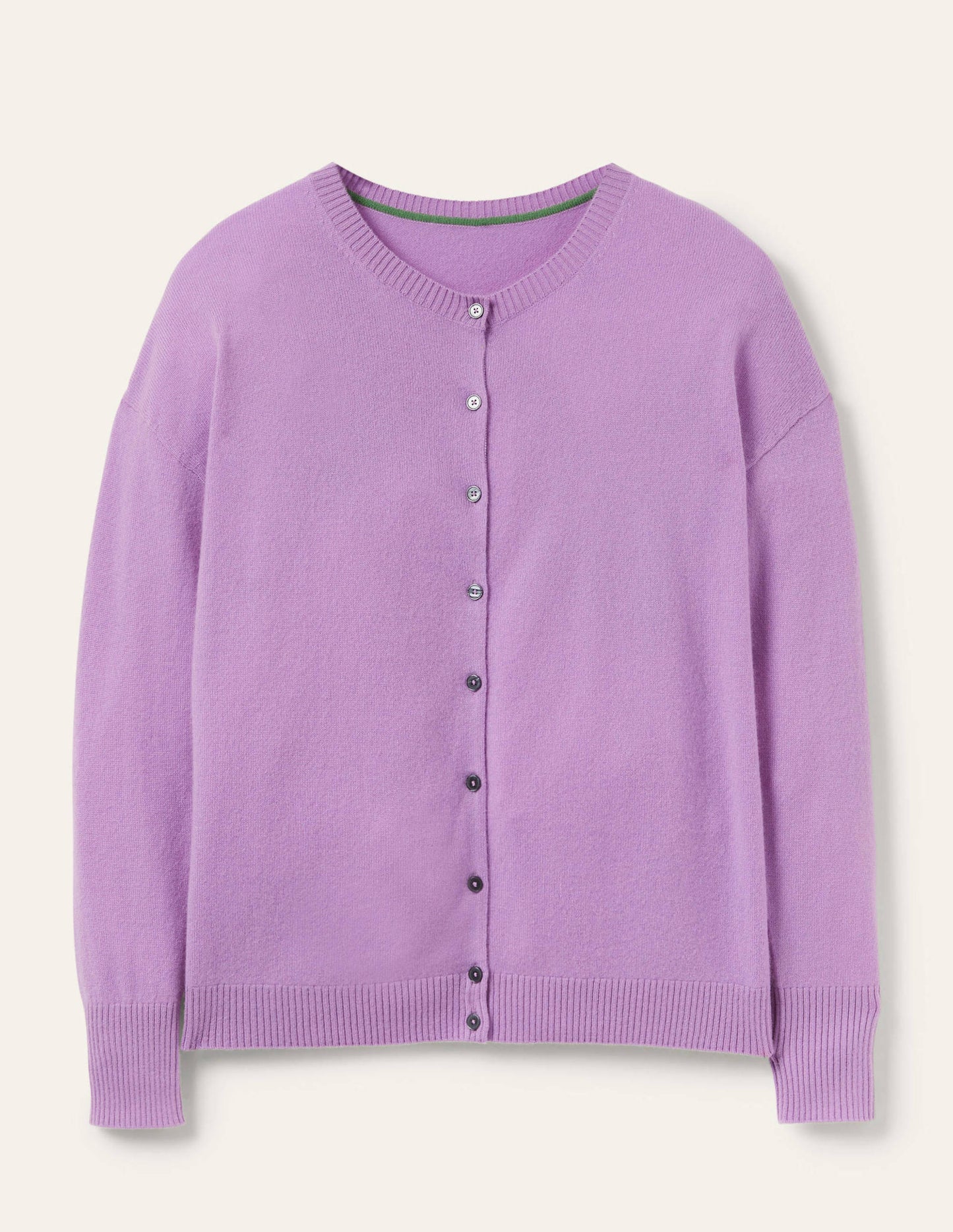 Cashmere Cardigan-African Violet