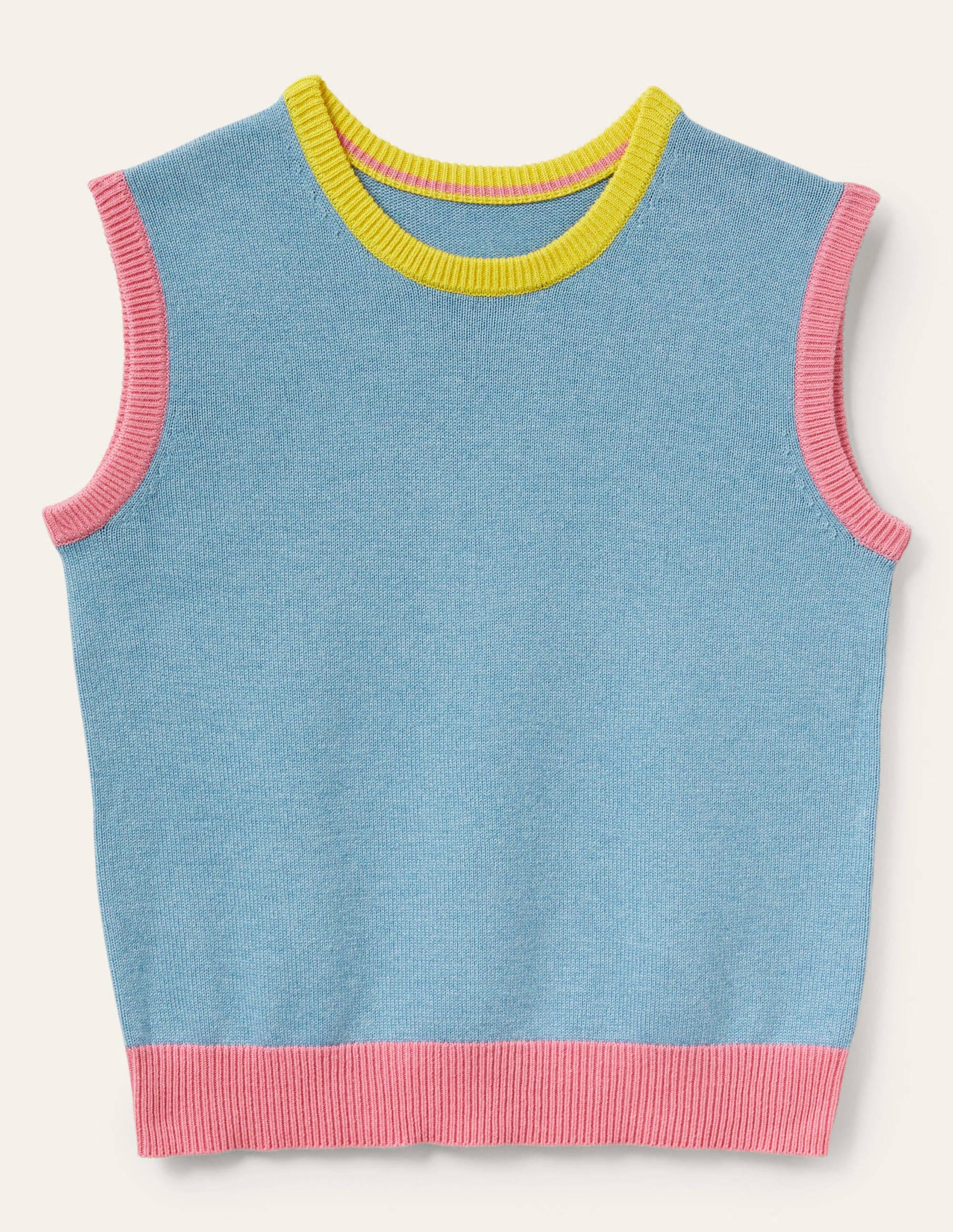 Fiona Tank-Dusty Blue Colourblock-6