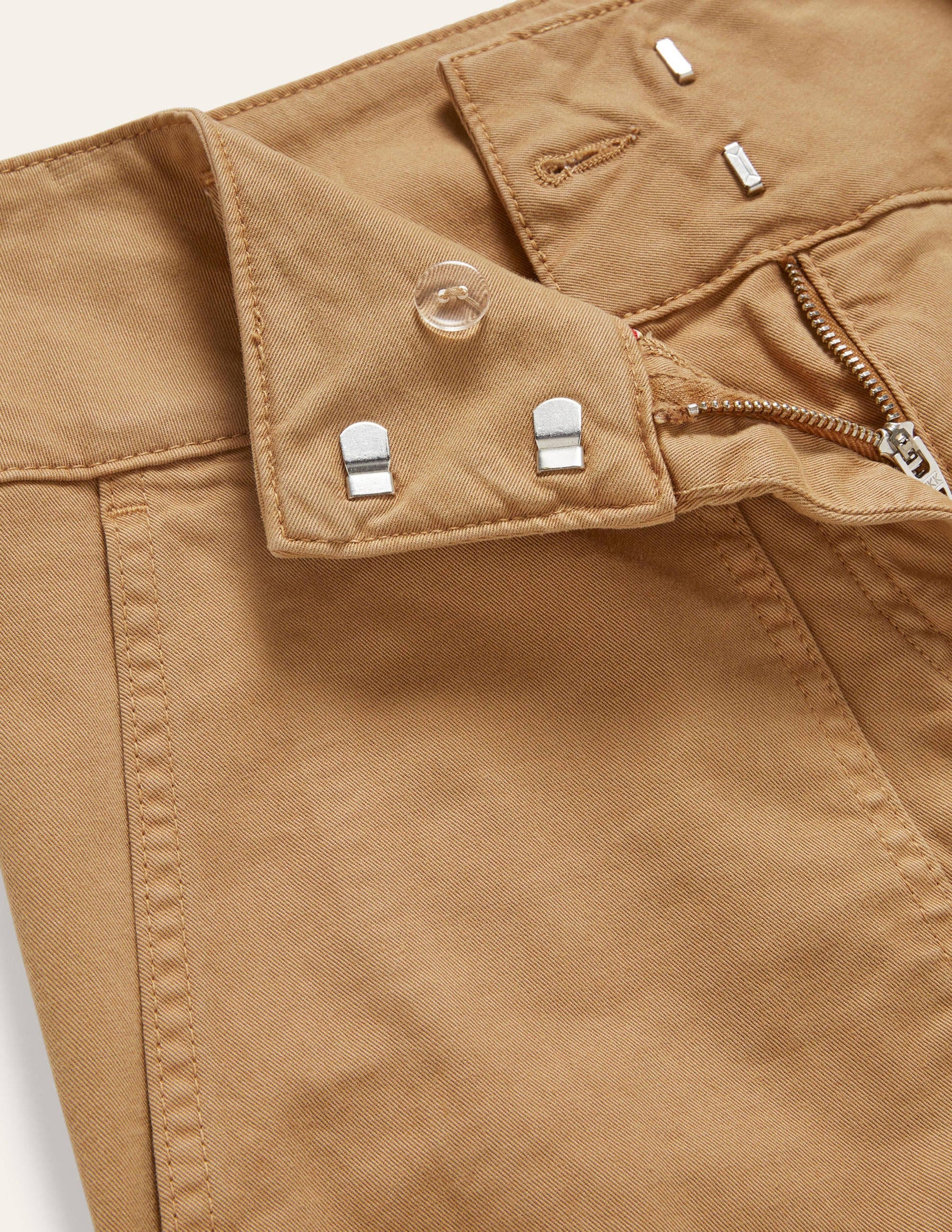 Belted Chino Trousers-Ground Ginger-6