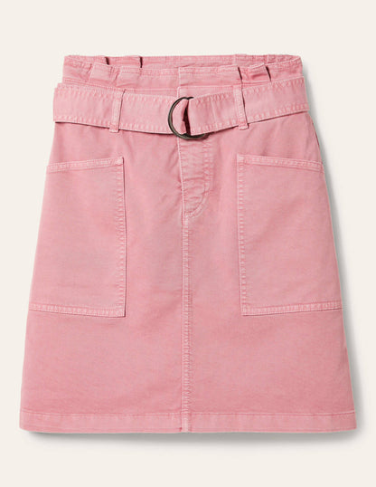 Paperbag Tie Skirt-Cherry Smoothie
