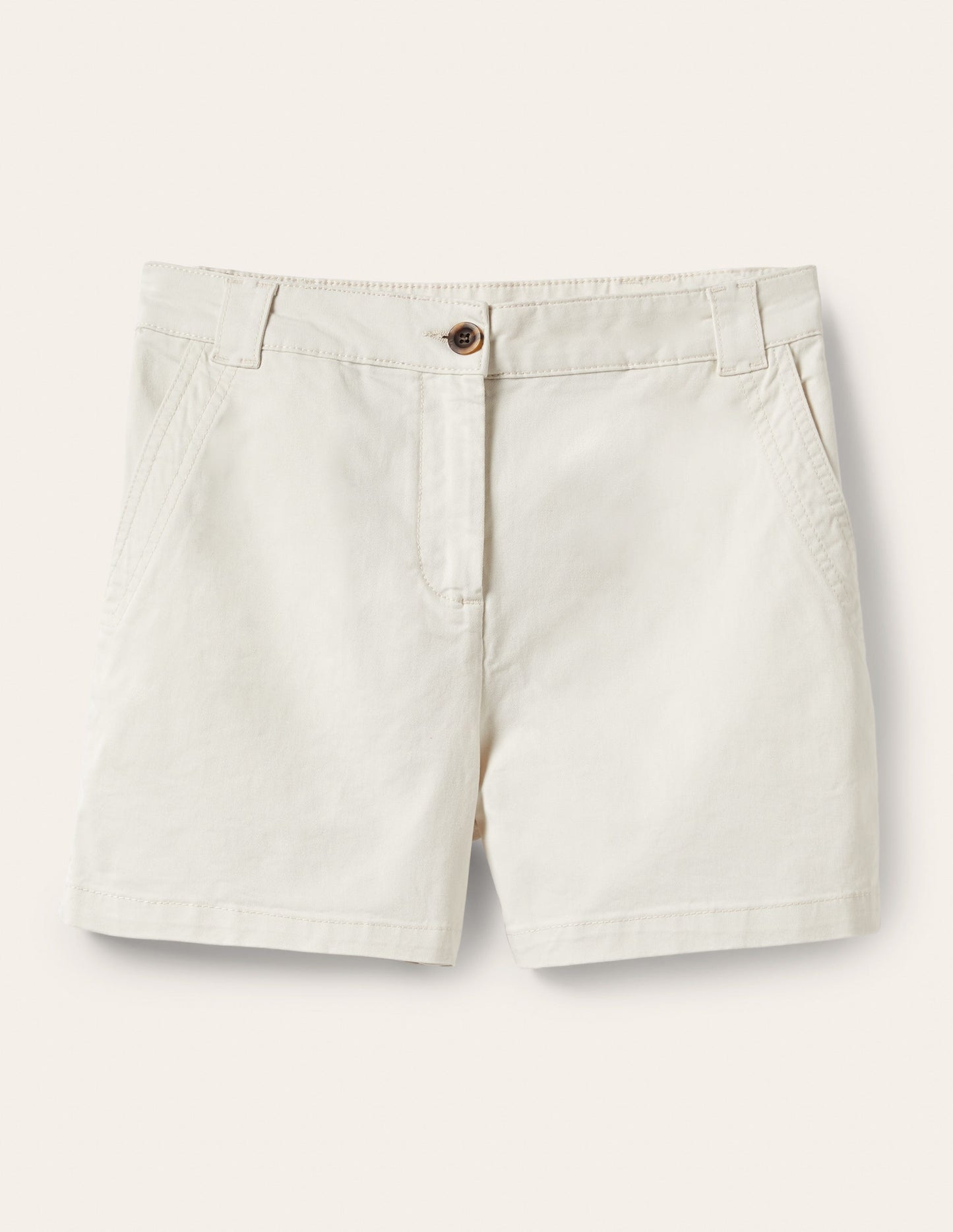 Classic Chino Shorts-Ecru