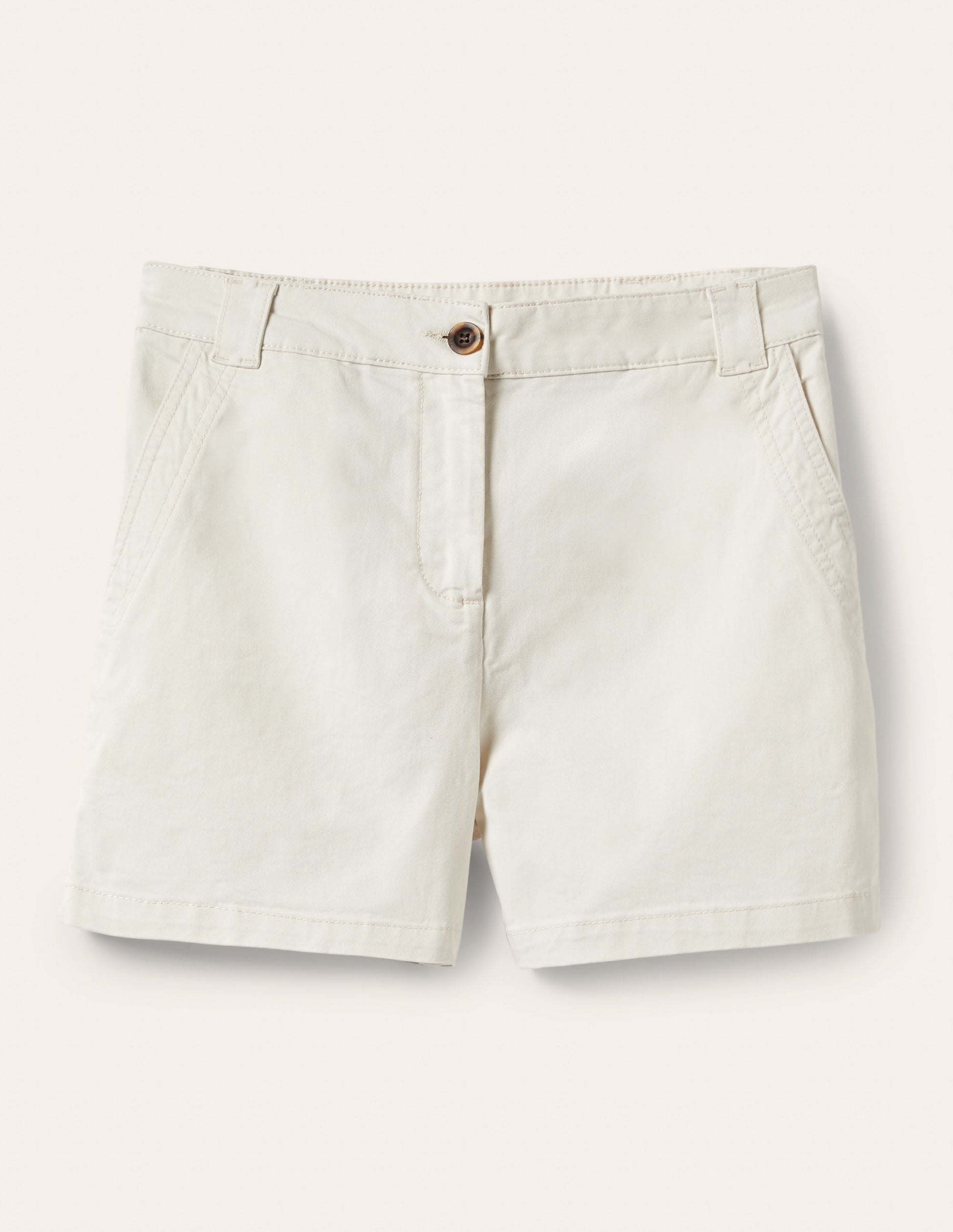 Classic Chino Shorts-Ecru-5