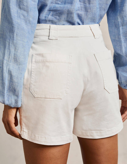 Classic Chino Shorts-Ecru-3