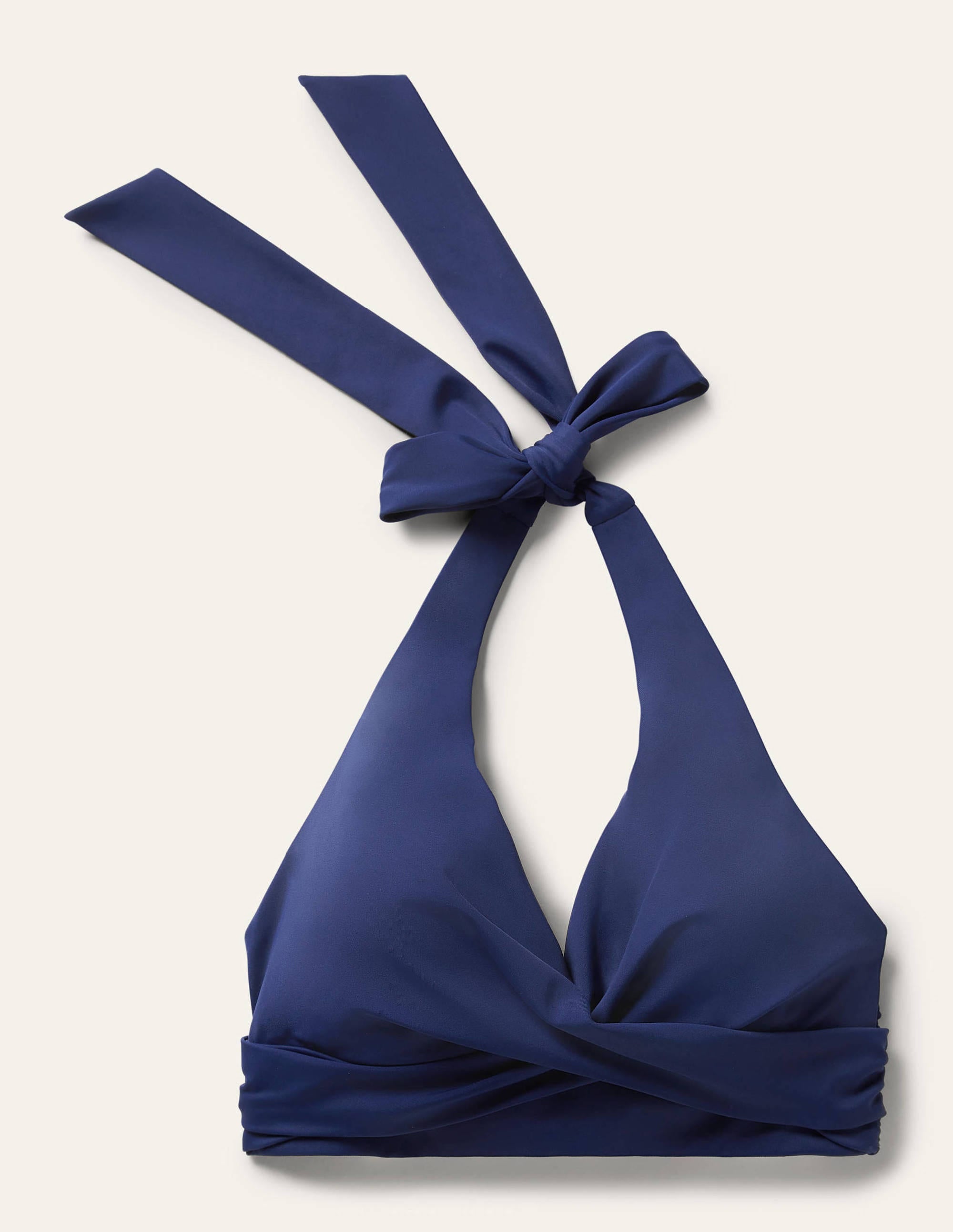 Levanzo Halter Bikini Top-French Navy - Image 9