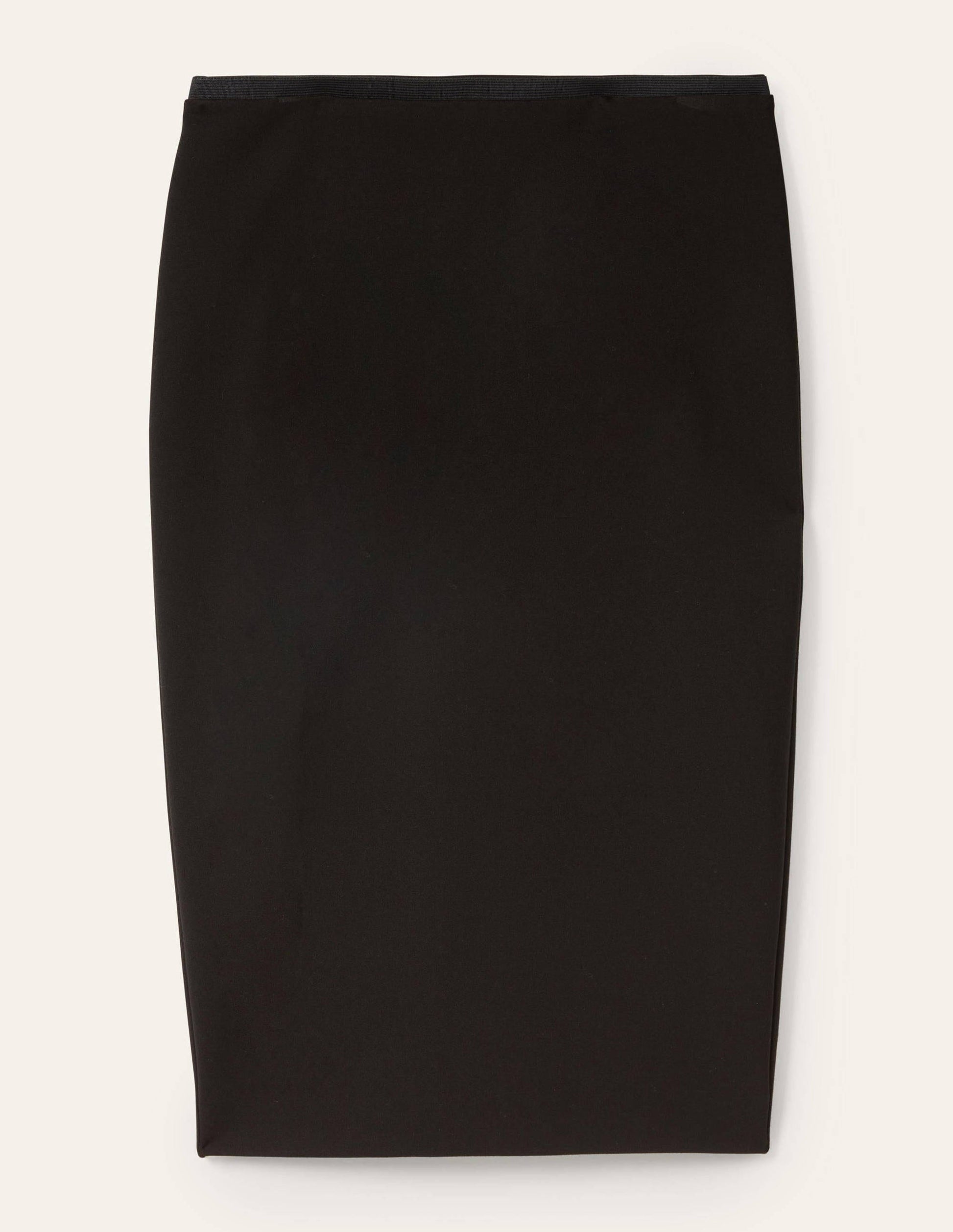 Hampshire Ponte Skirt-Black-7