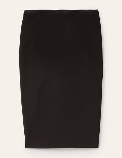 Hampshire Ponte Skirt-Black-7