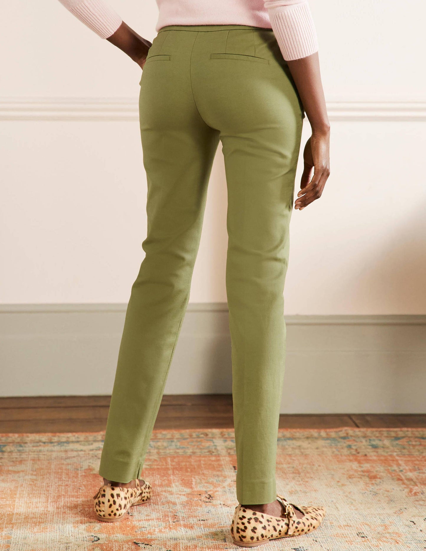 Richmond Trouser-Pea Green