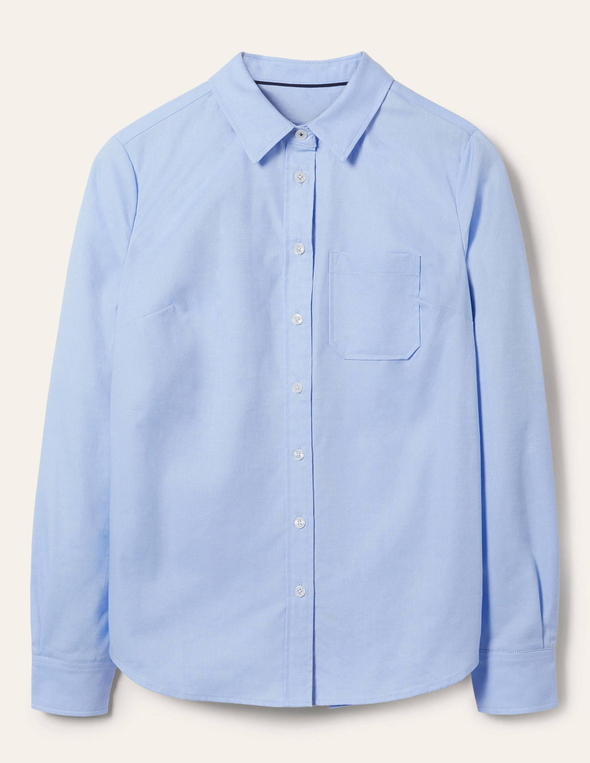 Classic Cotton Shirt-Blue Oxford-7