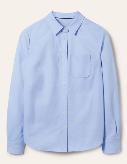 Classic Cotton Shirt-Blue Oxford-7