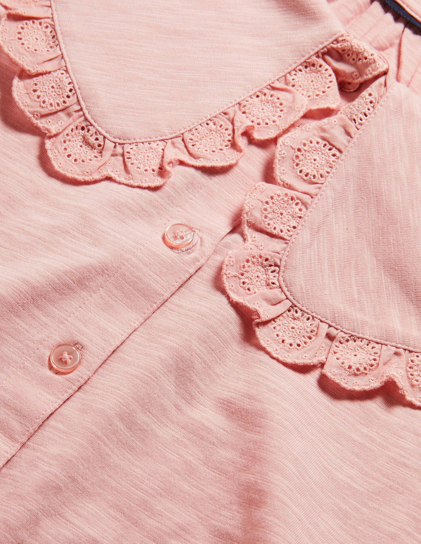 Collared Jersey Shirt-Milkshake