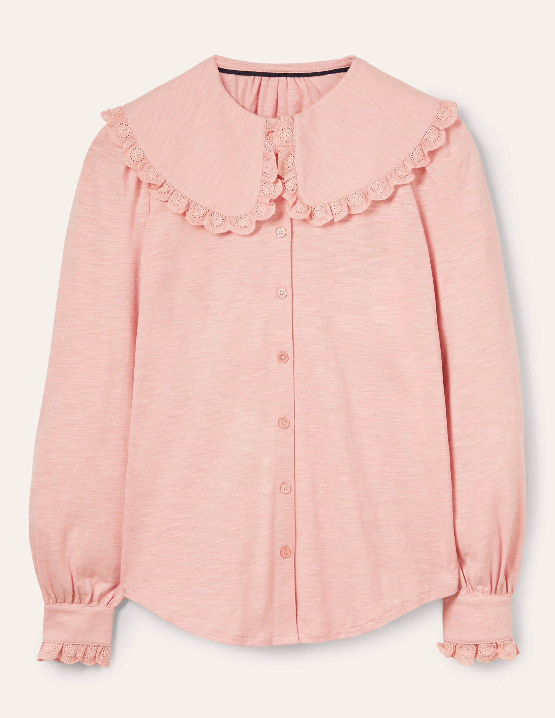 Collared Jersey Shirt-Milkshake-7