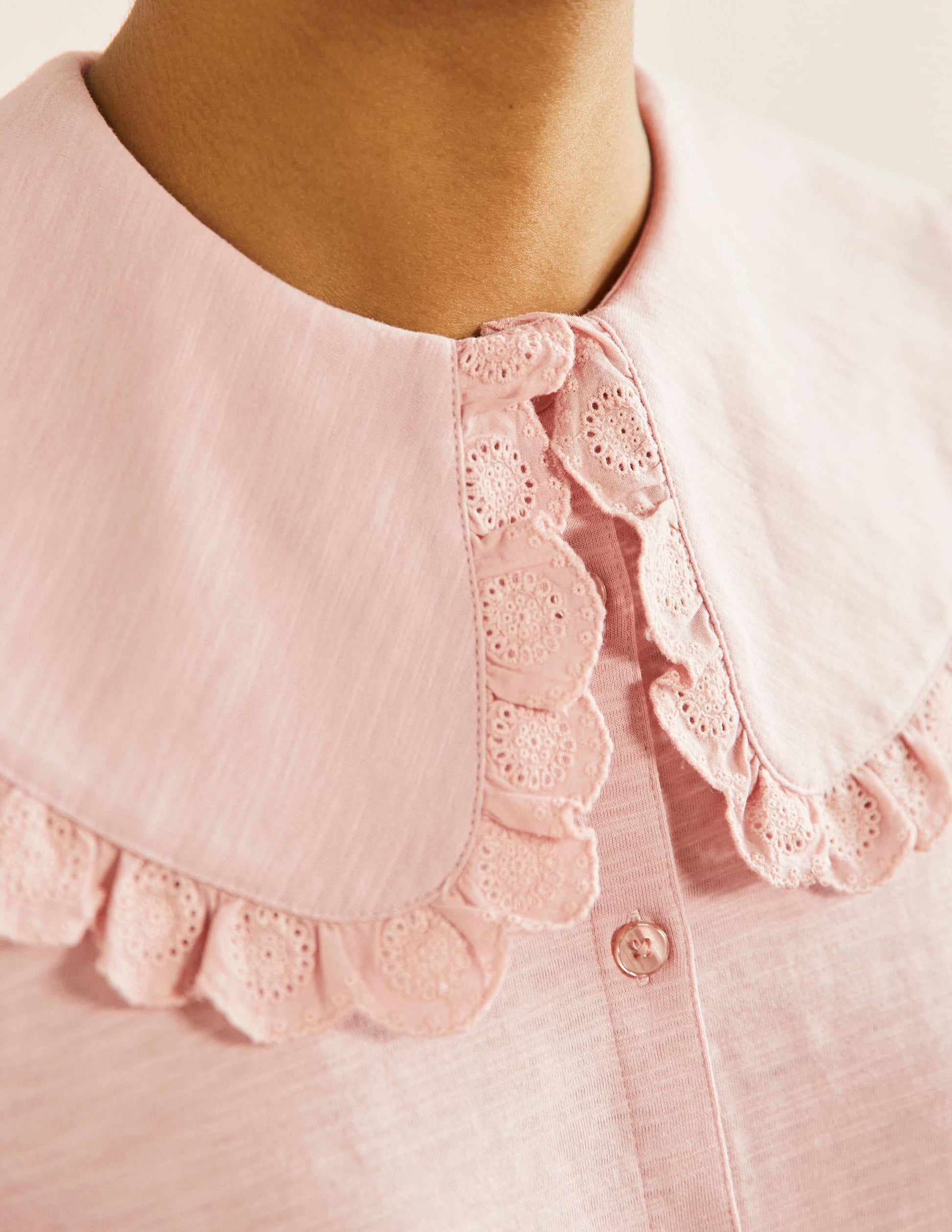 Collared Jersey Shirt-Milkshake-2