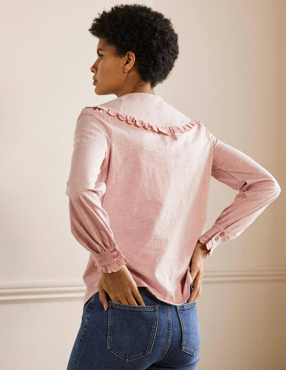 Collared Jersey Shirt-Milkshake-3