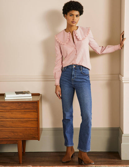 Collared Jersey Shirt-Milkshake-4