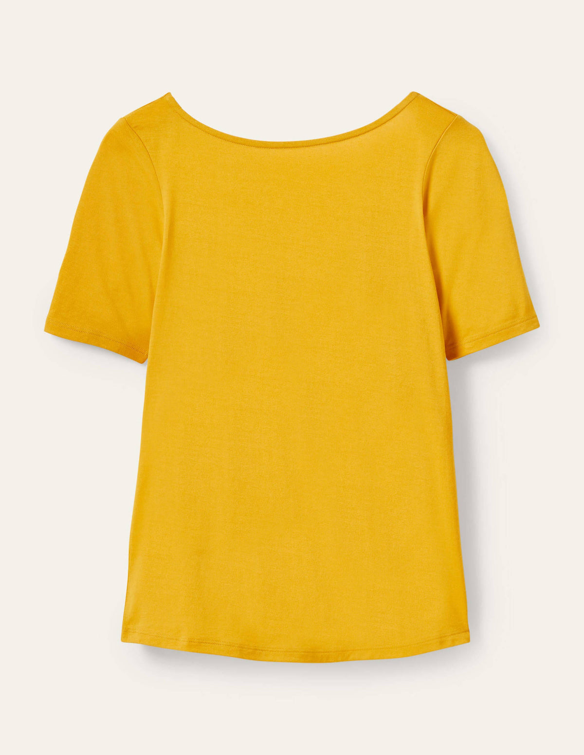 Supersoft Scoop Back T-Shirt-Honeycomb - Image 5