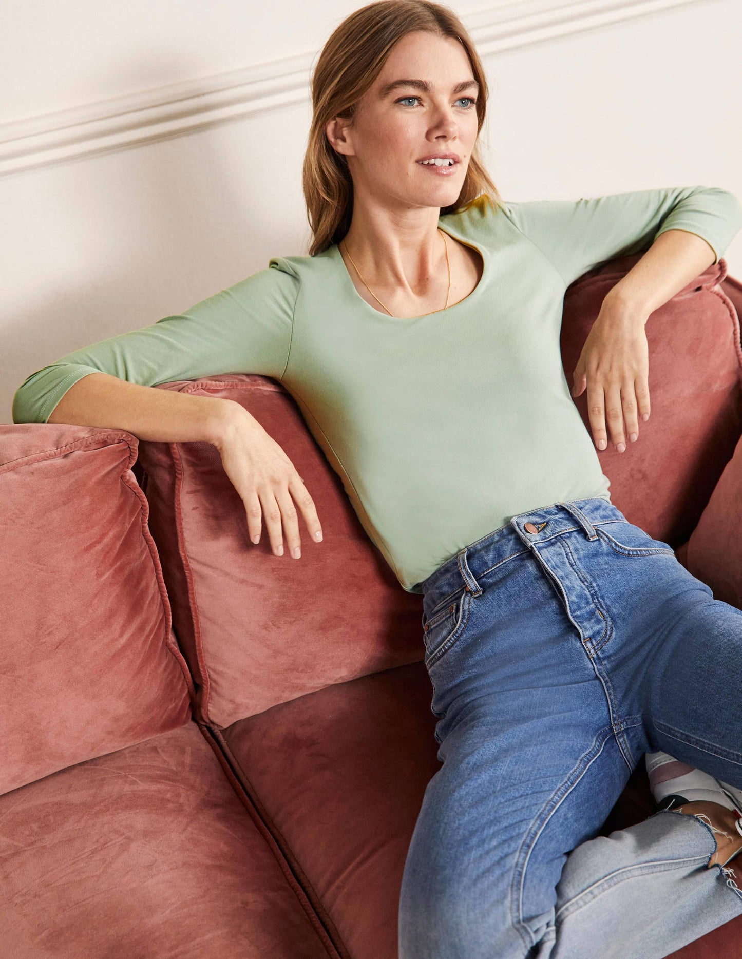 Double Layer Front Top-Iceberg Green