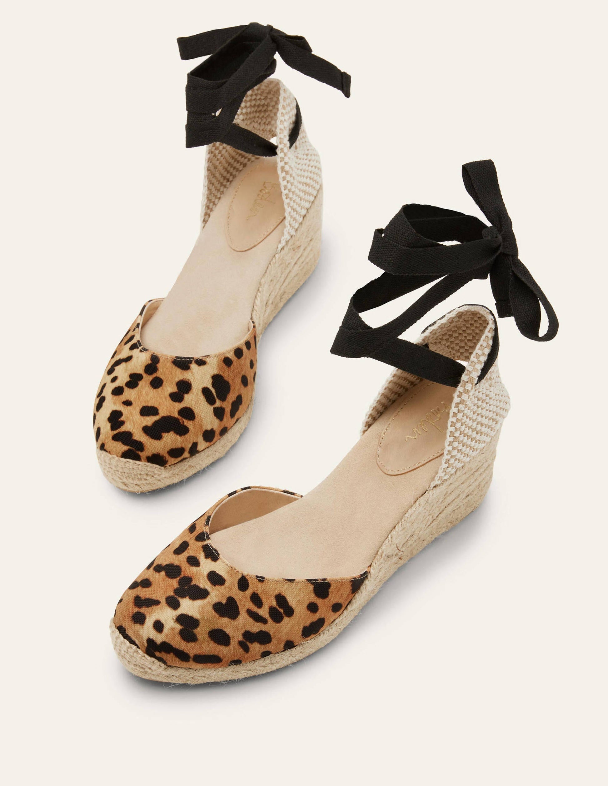 Cassie Espadrille Wedge-Neutral Leopard-1