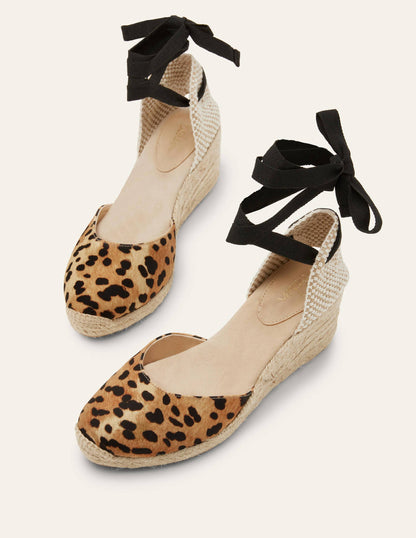 Cassie Espadrille Wedge-Neutral Leopard-1